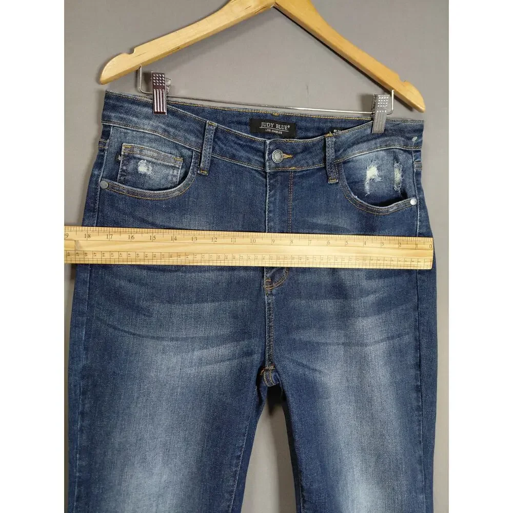 Judy Blue Slim Bootcut Denim Slim Fit Jeans Women Size 15/32